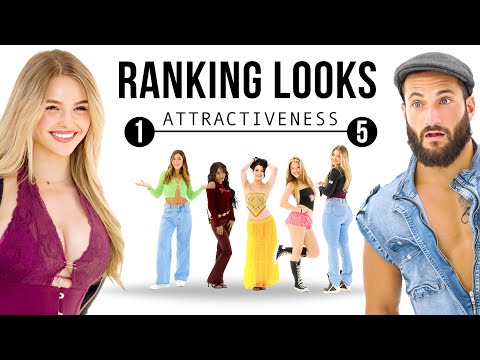 5 Girls Rank 5 Guys Based on Attractiveness
