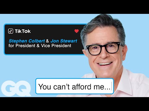 Stephen Colbert Replies To Fans Online | Actually Me