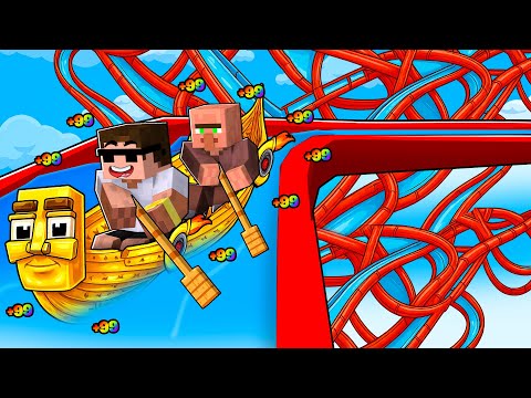 Spending Robux to Buy Fastest SpeedBoat in Minecraft..