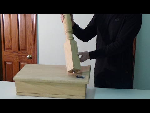 How to Install a Newel Post using the KeyLock Newel Post Fastener