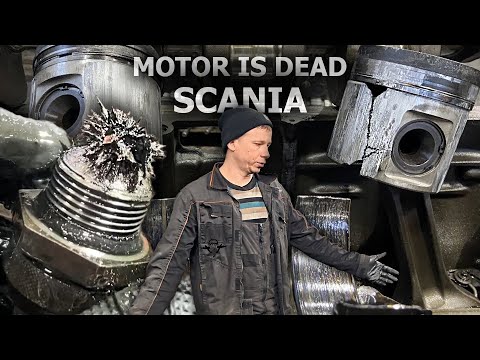 SCANIA DC12 ENGINE DIED. THIS IS THE END. RARE CASE
