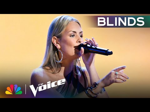 19-Year-Old Sadie Dahl Earns Four-Chair Turn with Black Pumas' "Colors" | Voice Blind Auditions