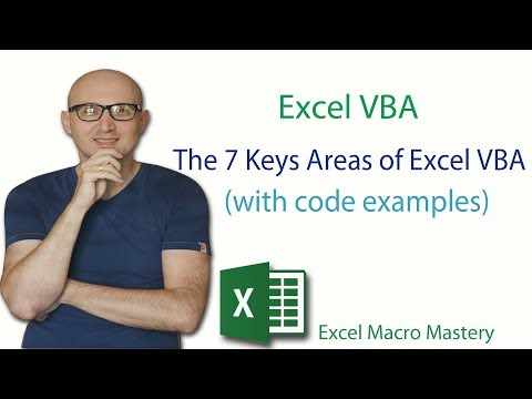 The 7 Keys Areas of Excel VBA (with code examples)