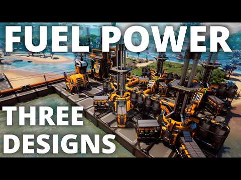 100% EFFICIENT Fuel Power Plant Build Guide incl. Multiple Designs - Satisfactory 1.0
