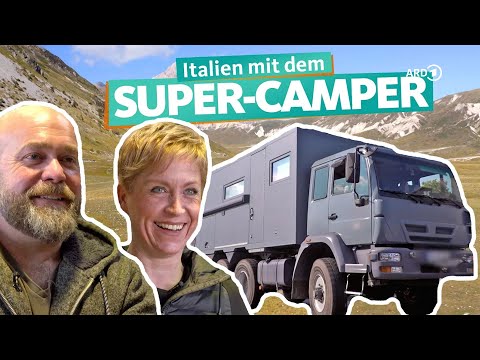 Campers in Italy: on the road with the off-road mobile home | WDR Reisen
