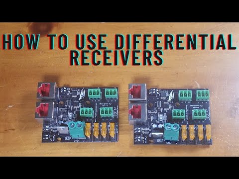 How to use smart differential receivers with Falcon controllers