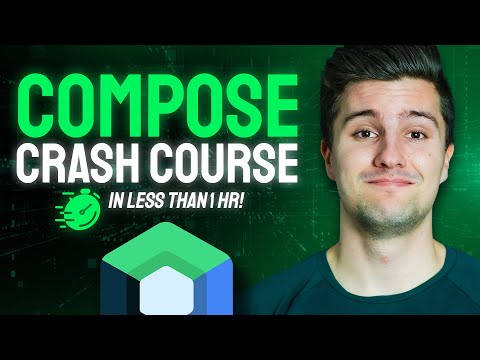 The Jetpack Compose Beginner Crash Course 💻  (Android Studio Tutorial)