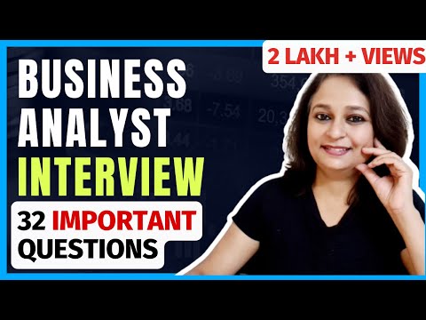 32 Basic Business Analyst Interview Questions : Key Concepts and Best Responses
