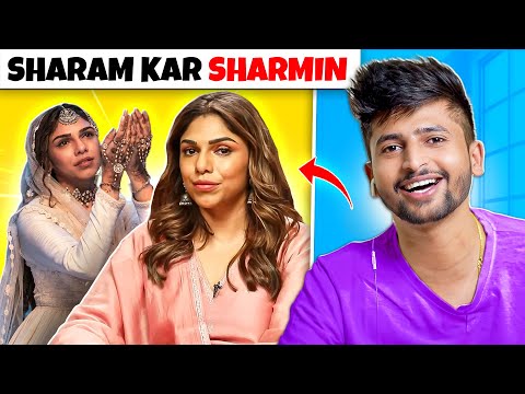 SHARMIN SEGAL AND HER FUNNY ACTING IN HEERAMANDI !! RAJAT PAWAR