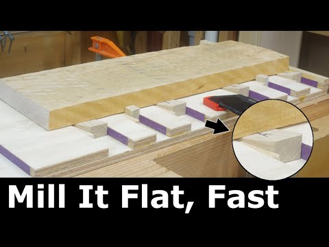 A New Planer Sled: Easy Setup when Flattening Boards with the Multiwedge