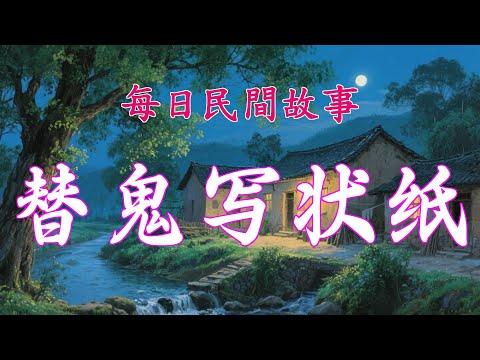 民間故事-替鬼寫狀紙|民間故事|民間故事會|民間故事大全|民間故事匯|民間故事会|民間故事合集|民間故事小說