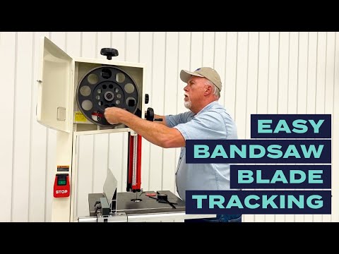How To: Easy Bandsaw Blade Tracking