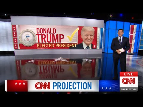 CNN's 2024 Election Night Coverage - 12am to 6am [No Commercials]