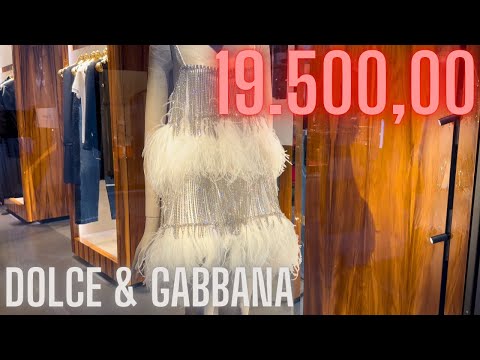 ✨ Luxury Shop Windows in Milan 🇮🇹 | Dolce & Gabbana Exclusive Showcase