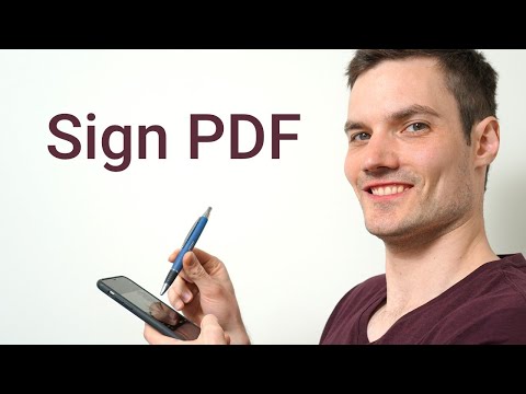 How to Sign PDF on iPhone & Android