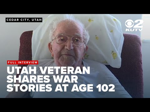 Iron County's oldest veteran shares stories of WWII, recovery at age 102
