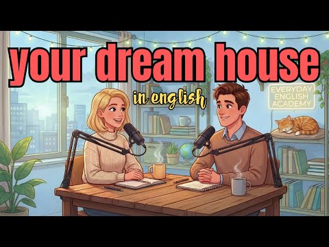 How to Talk About Your Dream House in English 🏡 | Easy Beginner Conversation Practice