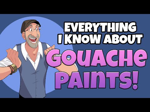 Literally Everything I Know About Gouache Paint!