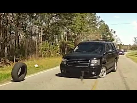 Mom Flees Police With 2 Kids