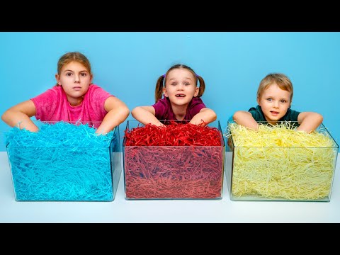 Öffnen Sie nicht die falsche Box-Challenge für Kinder | Sammlung von Videos  | Vania Mania DE