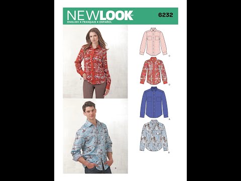 New Look N6232, Pattern Review, Button-Down Shirt