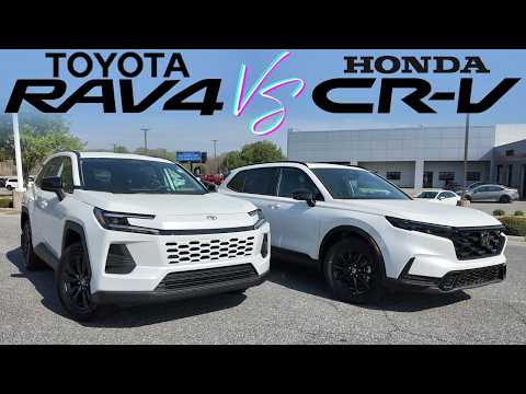 RAV4 XLE vs CR-V Sport L | Which Compact SUV Should You Buy in 2026?