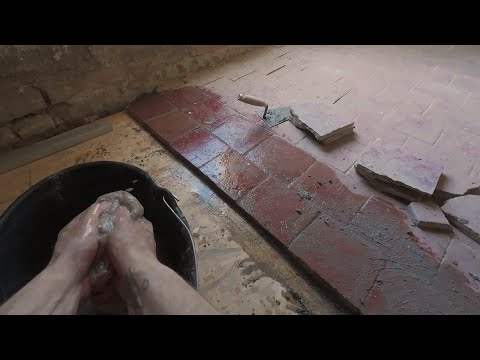 Fixing The Floor With 200-Year-Old Tiles — You Won’t Believe The Result