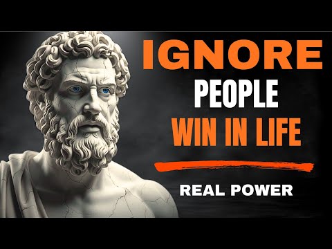 The Power of Ignoring People | Stoic Secrets to Unbreakable Mental Strength