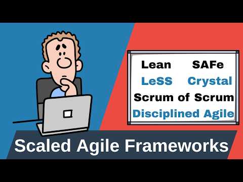 Scaled Agile Framework Explained – Lean, SAFe, Scrum of Scrums, LeSS, DA, Crystal + PMP Questions