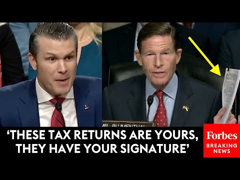 Richard Blumenthal Presses Pete Hegseth About 'Financial Mismanagement' Of Veterans Group