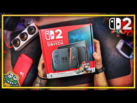 Nintendo Switch 2 Unboxing - Mario Kart World Bundle Edition!