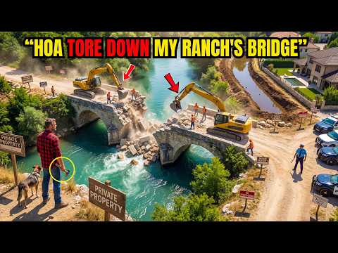HOA Tore Down My Ranch's Bridge — So I Dug a Moat Around Their Development