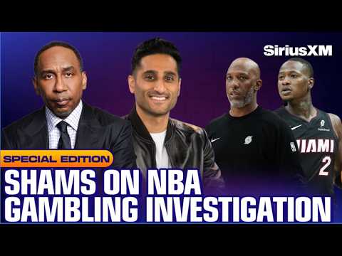 GAMBLING in the NBA?! Full breakdown with Shams Charania.