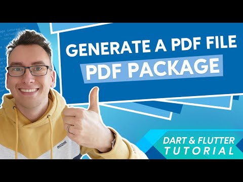 PDF Generator in Flutter - How to create your next Invoice