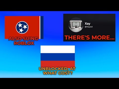 Tennessee SUES Roblox, Bathroom Sim Dev EXPOSED, Russia unbanned Roblox & MORE