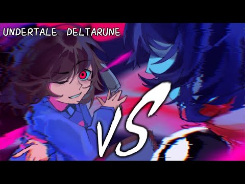 【Undertale/Collab Animation】Frisk vs Kris