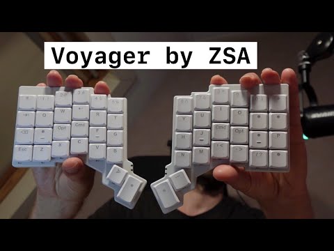 ZSA voyager REVIEW - lightweight and very easy to configure