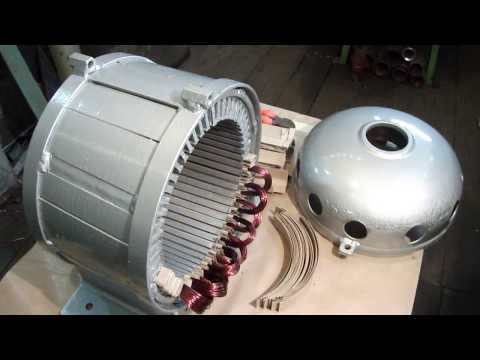 Изготовление генератора мощностью 2 кВт - 200 об для гидротурбины.
