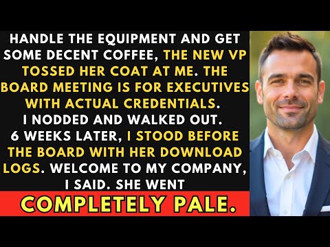 New VP Threw Her Coat At Me: 'Handle The Equipment' - Then The Board Saw Her Downloads...