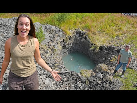WE FOUND WATER! Digging our own well