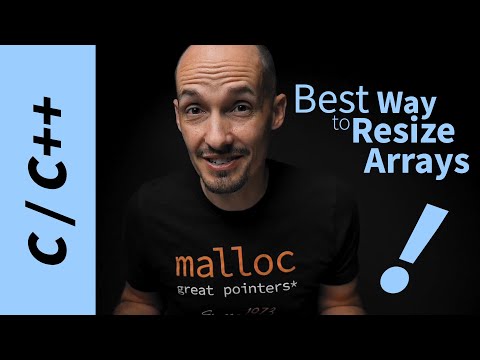 How to Resize an Array in C/C++? Is there a best way?