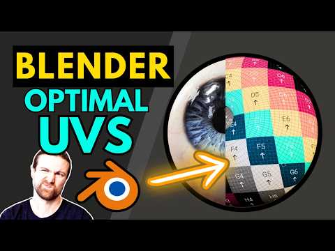 🦜  Pro UV Unwrapping Techniques for Game Artists (Blender Eyes)