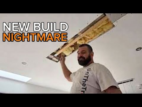 Crack in Ceiling - Permanent Fix !