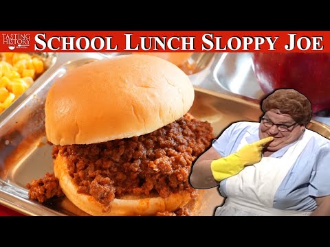 School Cafeteria Sloppy Joe from the 1980s & '90s
