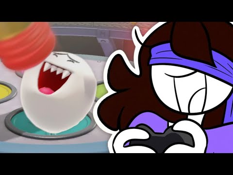 Playing Mario Party Jamboree Blindfolded