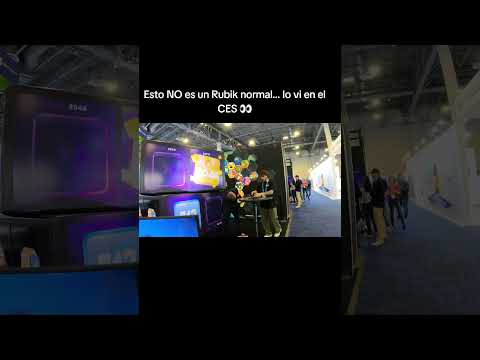 Un Rubik futurista del CES 🔲🚀 #CES2026 #Gadgets #Tech #IA #PrometeoTec