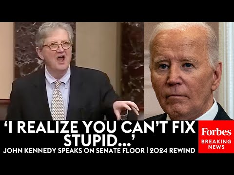 'Stupidity Should Hurt More': John Kennedy Does Not Hold Back On Senate Floor | 2024 Rewind