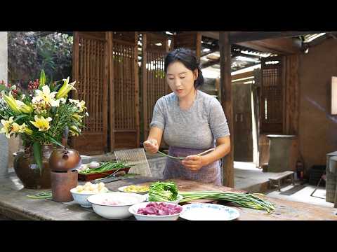 Family BBQ | After the new kitchen was completed, I made bread and barbecue for my family. [Shendan]