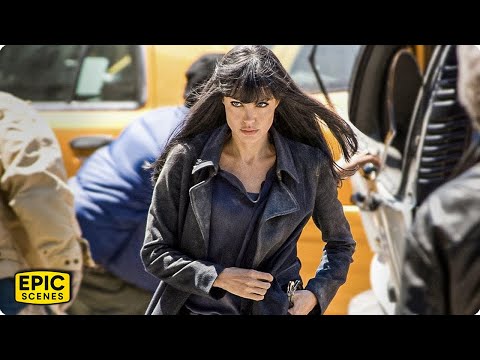 Angelina Jolie Strikes – SALT’s Most Shocking Assassination Scene