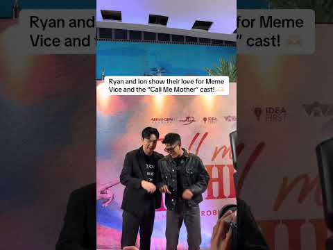 #IonPerez and #RyanBang show their love for Meme #ViceGanda and the cast of #CallMeMother #MMFF51